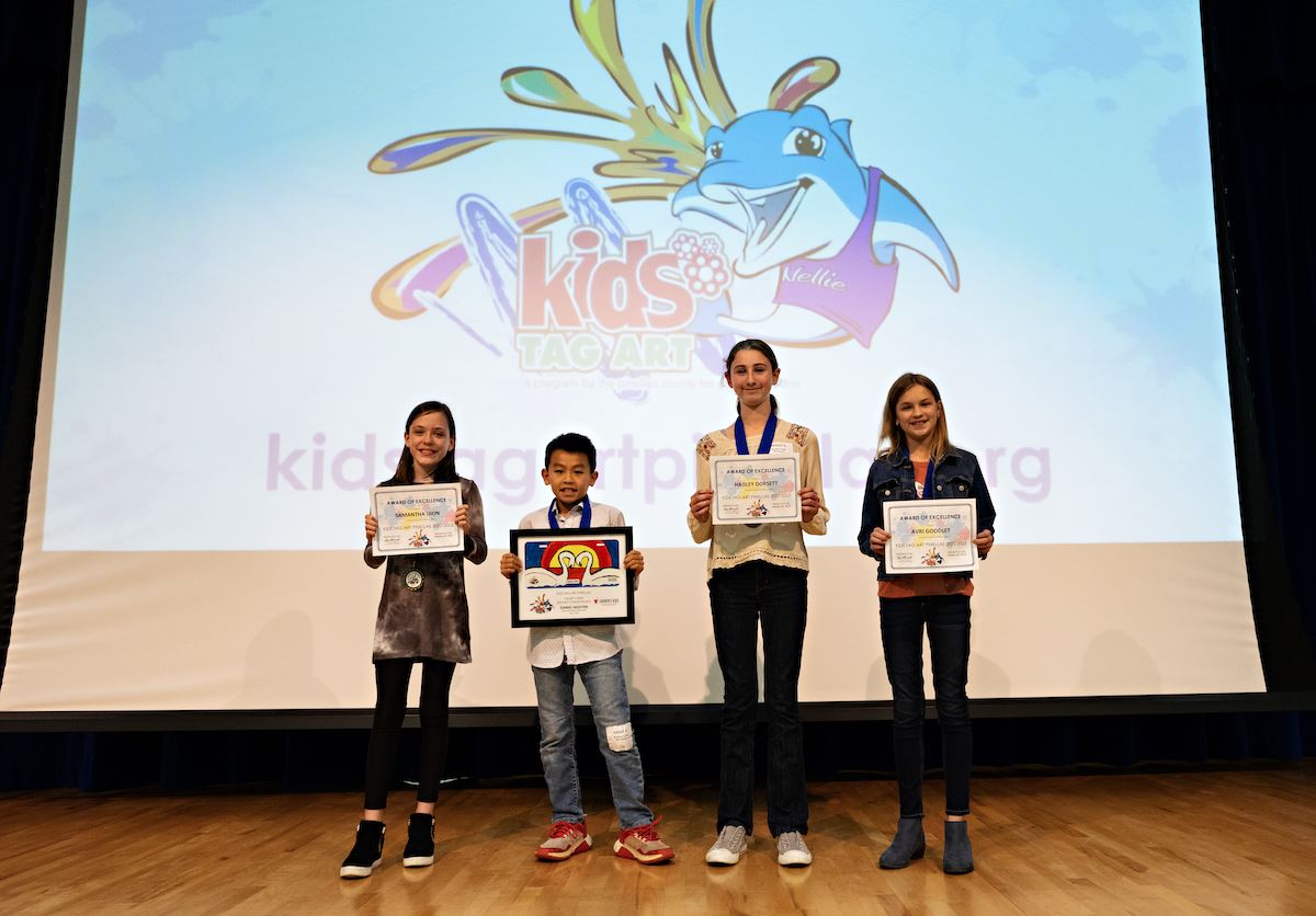  Students at ceremony